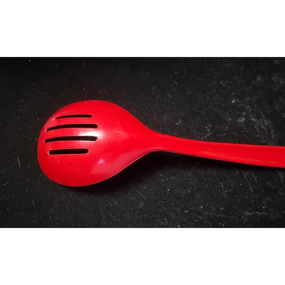 Vintage EKCO Kitchen Utensil Lot 3: Slotted Spoon, Spatula, Bottle/Can Opener